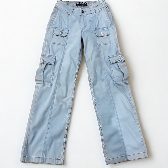 Hollister Light Dusty Blue Low-Rise Jeans - Picture 1 of 7